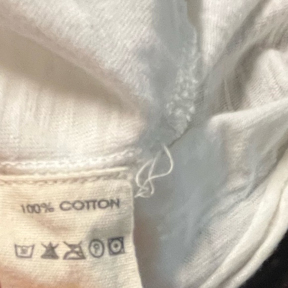 Magnolia Pearl Pink Lady Distressed White Floral T, OS - Picture 6 of 6